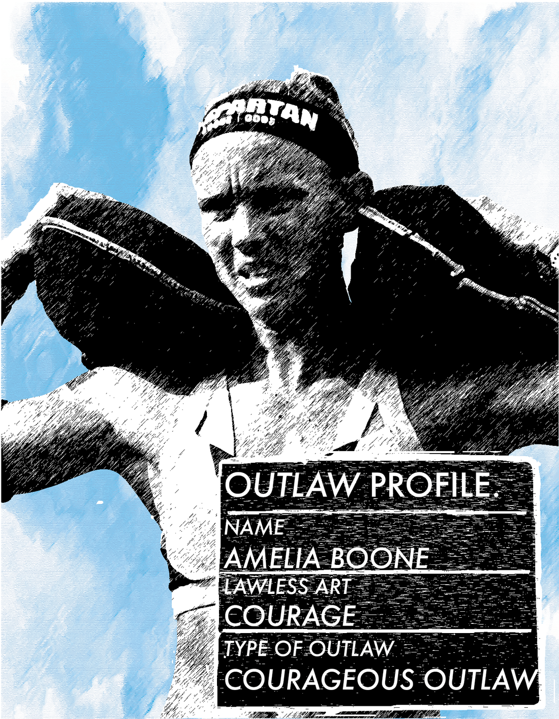 THE COURAGEOUS OUTLAW